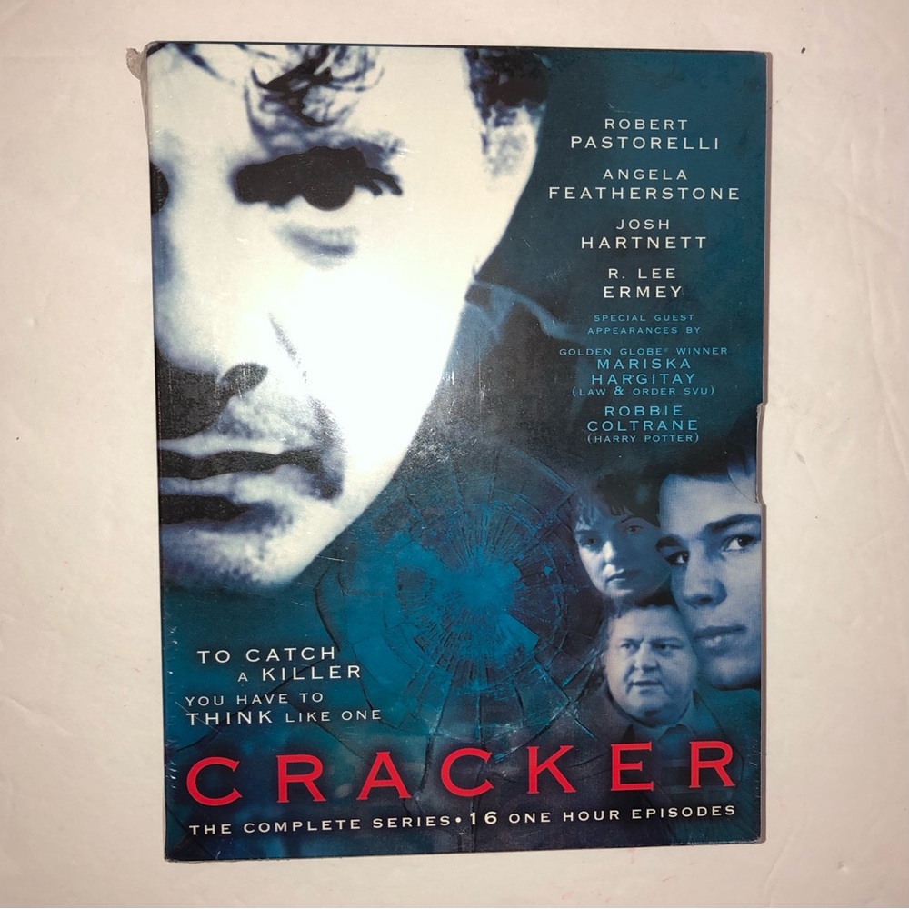 “Cracker” DVD Set, NEW, The Complete US Series, 4-Disc Set, 16 Episodes